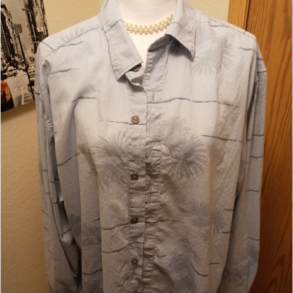 Tommy Bahama "Make Life One Long Weekend" Floral Button Down Shirt-XL